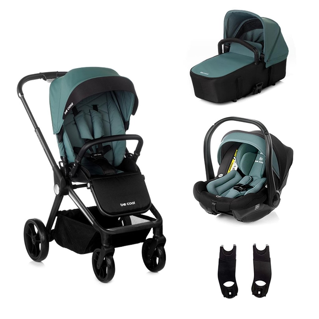 Foto 2 Cochecito Stratos de Be Cool (silla+ capazo Stratos+ Travel carrier+ conectores)