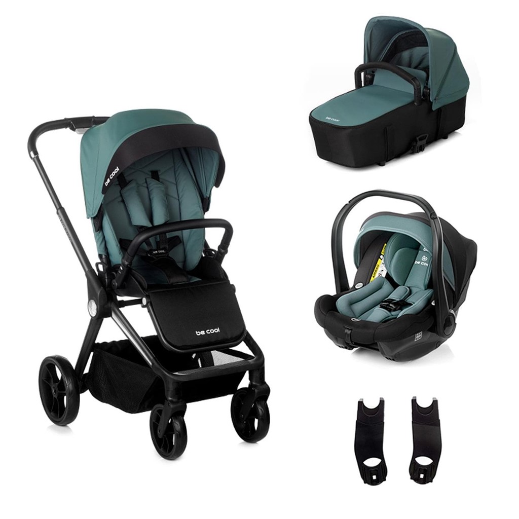 Foto 2 Cochecito Stratos de Be Cool (silla+ capazo Stratos+ Travel carrier+ conectores)